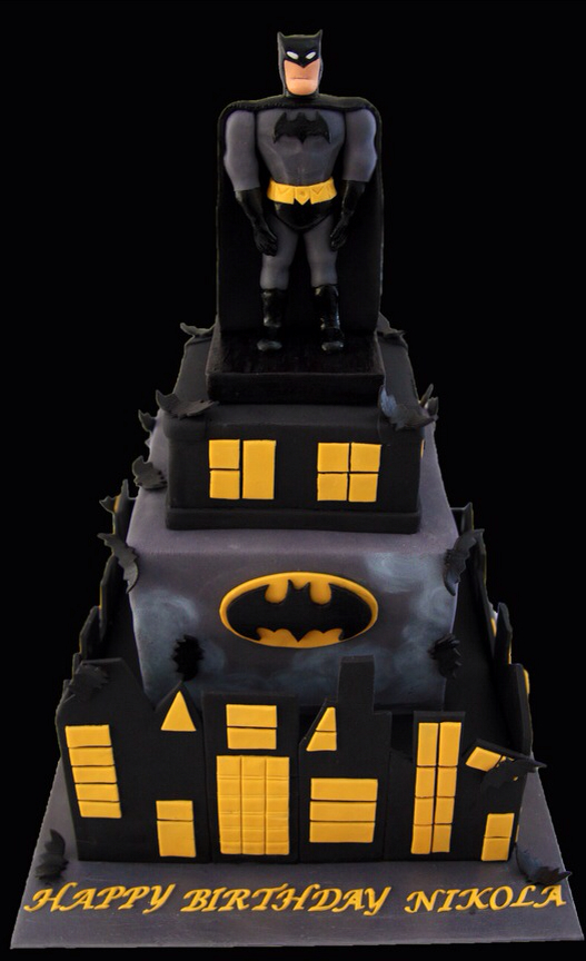 Amazing Batman Birthday Cake